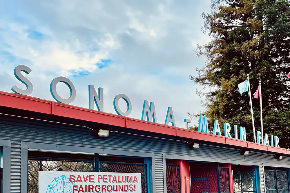 Sonoma-Marin Fairgrounds entrance